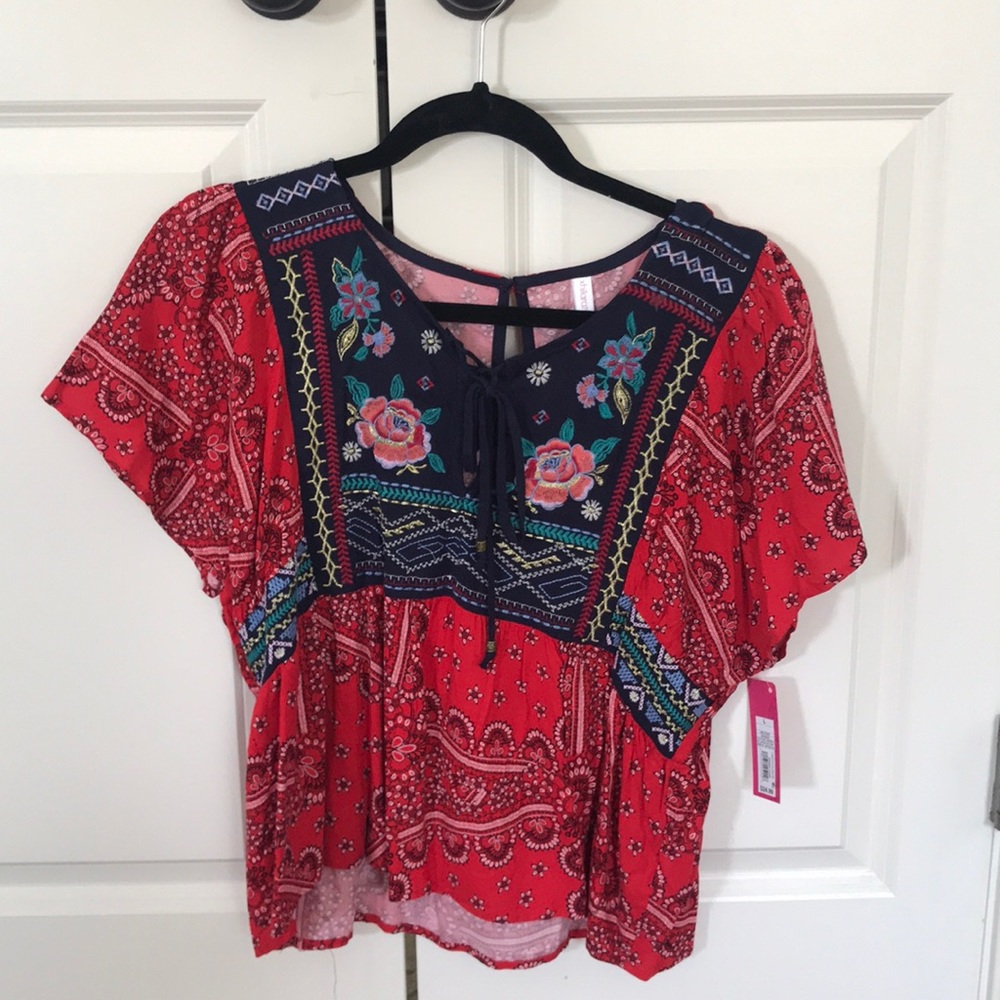 NWT bohemian top